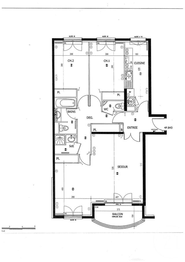 Appartement F4 à louer - 4 pièces - 89.26 m2 - ISSY LES MOULINEAUX - 92 - ILE-DE-FRANCE - Century 21 Immod'Issy