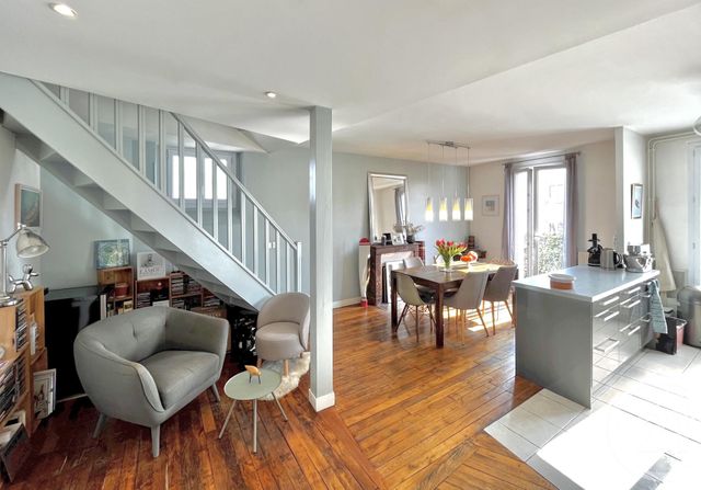 Appartement Duplex à vendre - 4 pièces - 115.31 m2 - ISSY LES MOULINEAUX - 92 - ILE-DE-FRANCE - Century 21 Immod'Issy