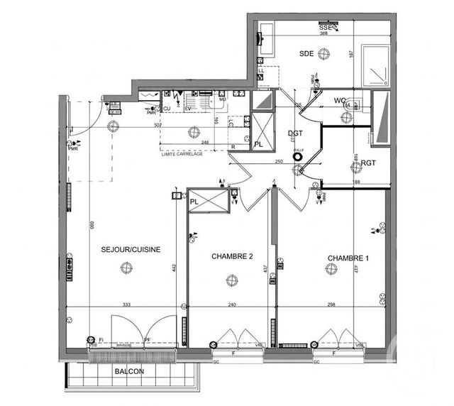 Appartement F3 à vendre - 3 pièces - 66.58 m2 - CLAMART - 92 - ILE-DE-FRANCE - Century 21 Immod'Issy